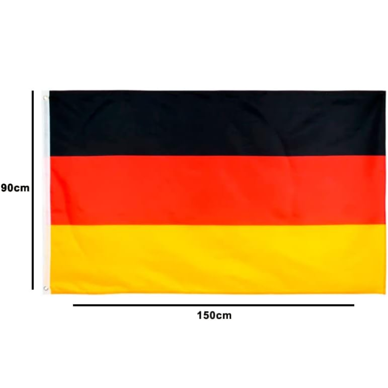 Bandeira da Alemanha Copa do Mundo 90x150 Metros Alta Qualidade Bandeira Alemanha