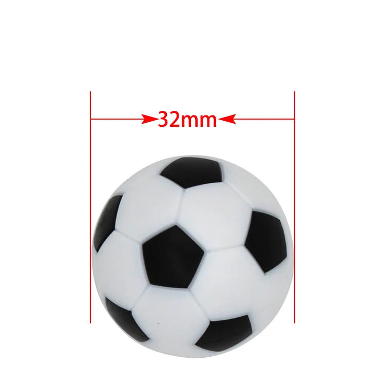 Bola de futebol de pinball 12 mini bolas de mesa de pebolim de 31 mm de substituição jogos