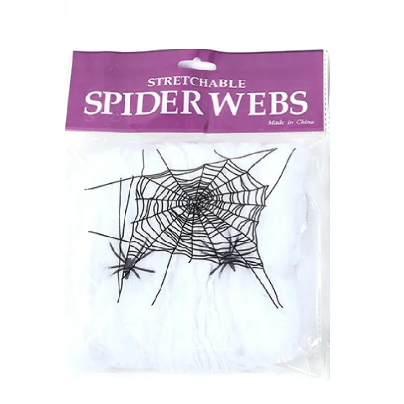 Teia de Aranha Colorida Halloween Teia de Aranha Elástica de 300m² Coteia Colorida