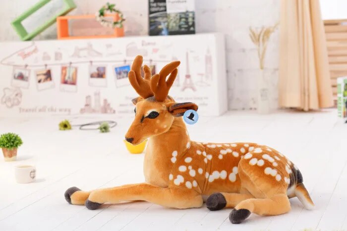 Decoração selva exuberante 1 Peça 30-50 cm de Brinquedo de Pelúcia de Veado