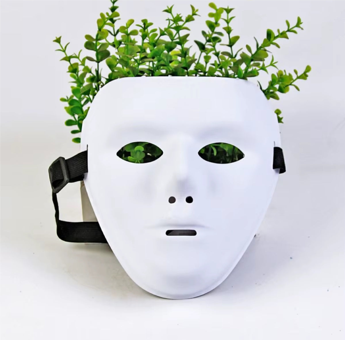 Máscaras de Dança de Rua (Passo Fantasma Dance / Hip Hop) Feitas de Plástico Leve, Usadas para Festas e Cosplay