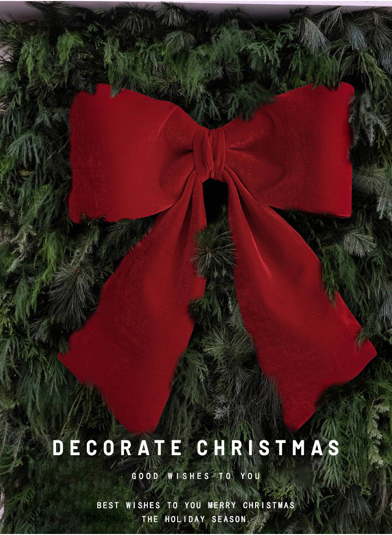 Laço Decorativo de Porta para O Natal, Ideal para a Entrada Shoppings e loja ou Eventos