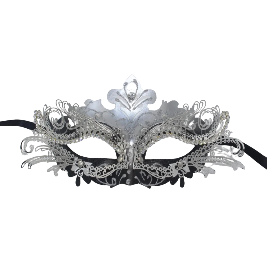 Máscara de baile de máscaras para mulheres, máscara de renda veneziana para festa