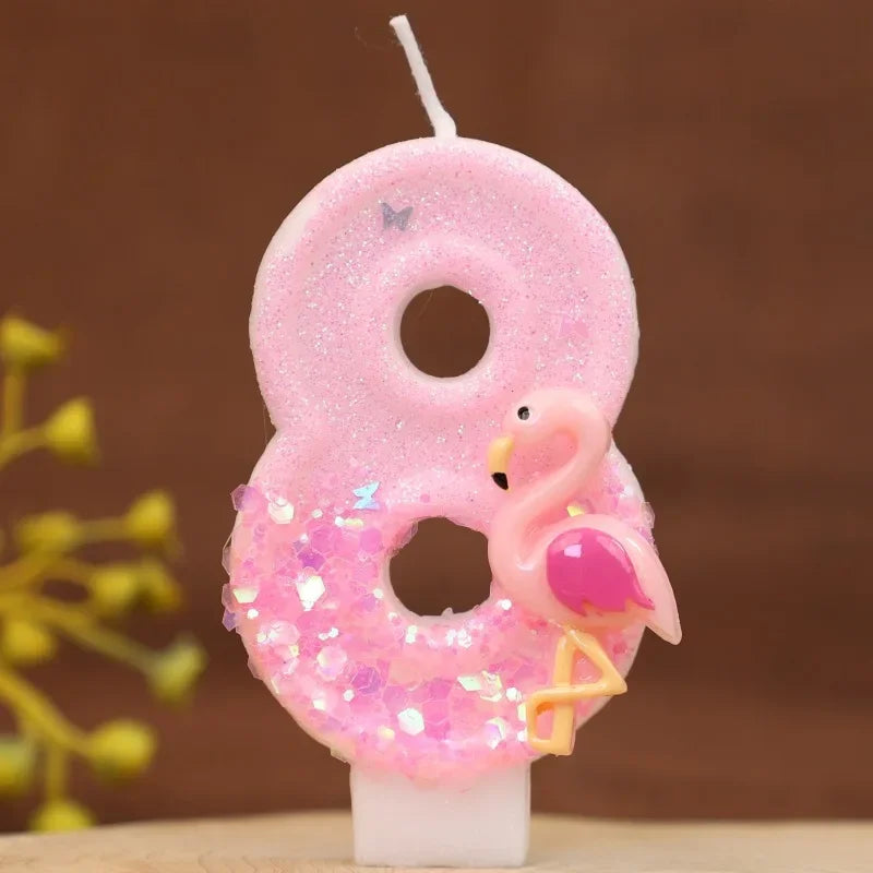 Velas de aniversário, velas numéricas para bolos de aniversário com borboleta e velas