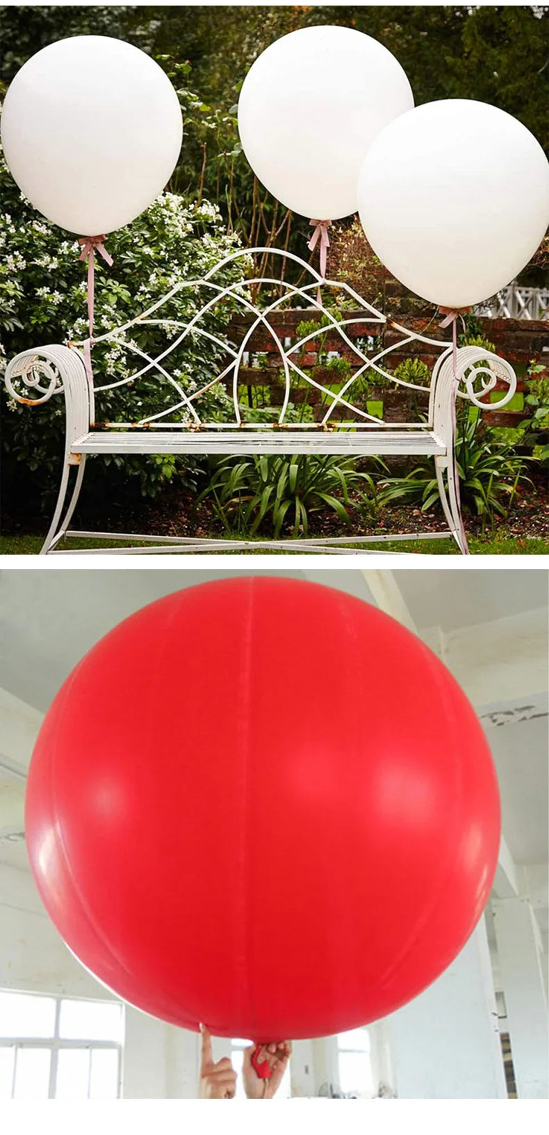 Balão meteorológico profissional Balões gigantes de 120 polegadas Balões decoração