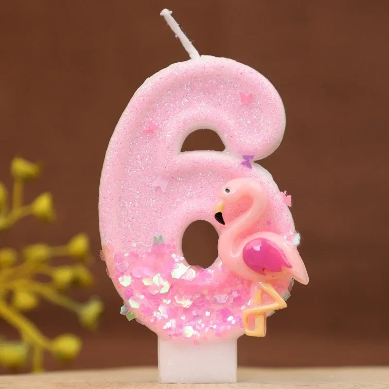 Velas de aniversário, velas numéricas para bolos de aniversário com borboleta e velas