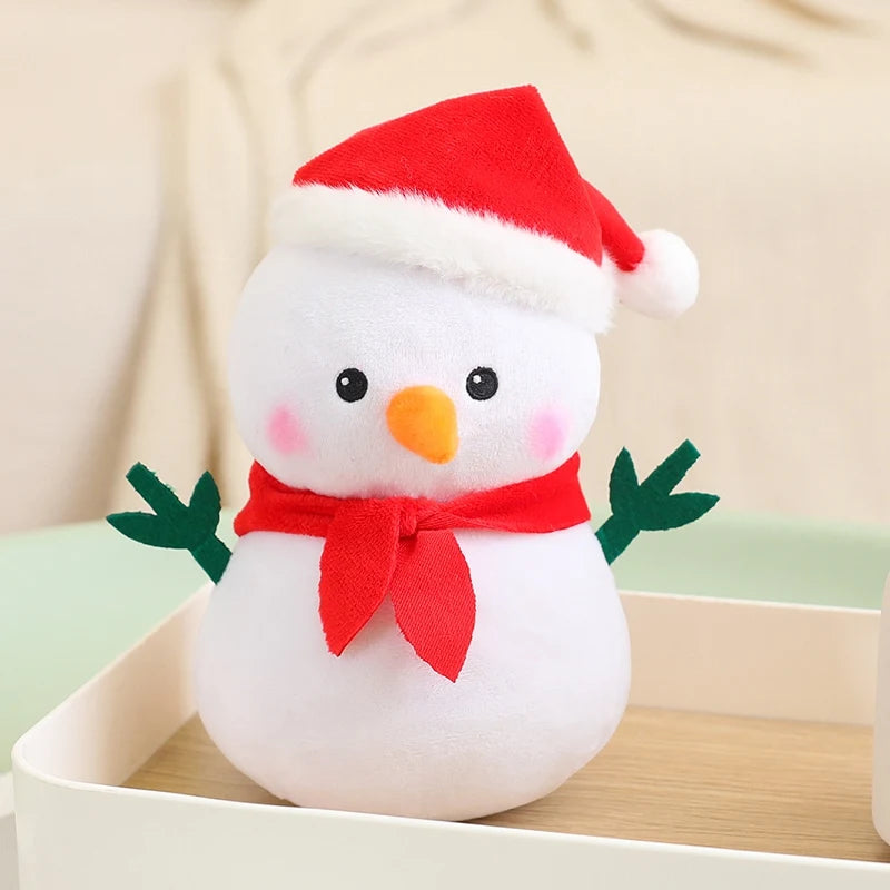 Urso de Pelúcia de Natal com Chapéu Presente de Natal para Pelúcia, Urso de Pelúcia