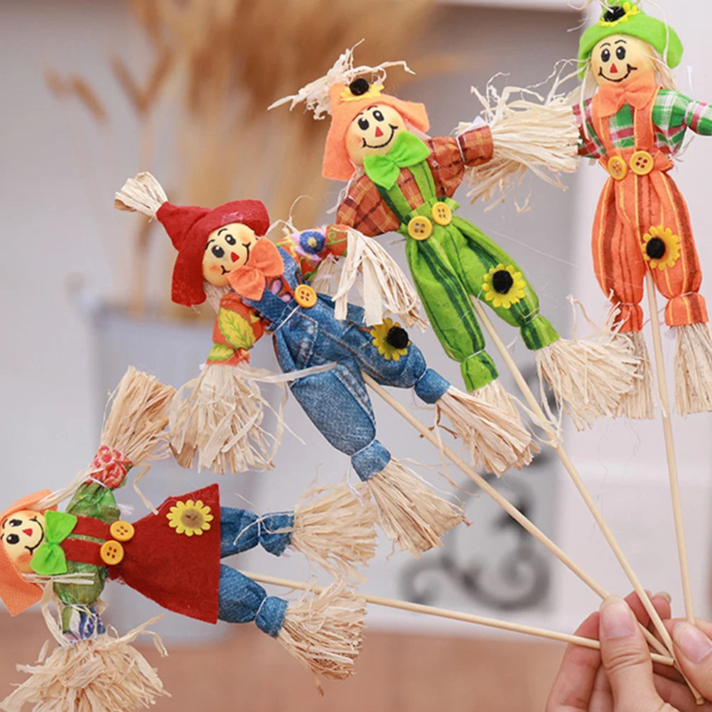 4 Peças espantalhos para decoração de Festa, decoração para casa, decoração adorável