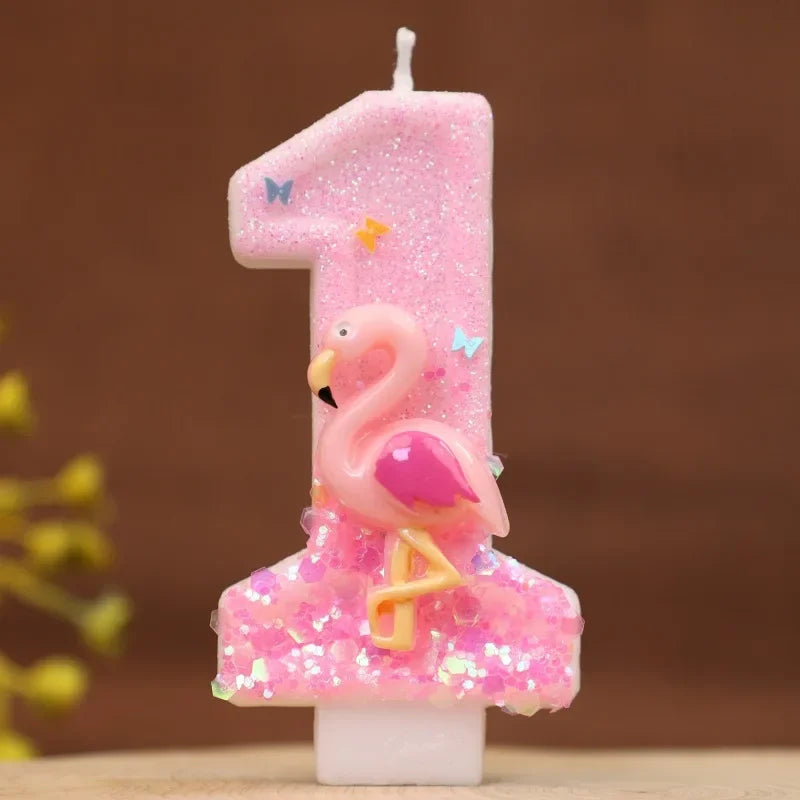 Velas de aniversário, velas numéricas para bolos de aniversário com borboleta e velas