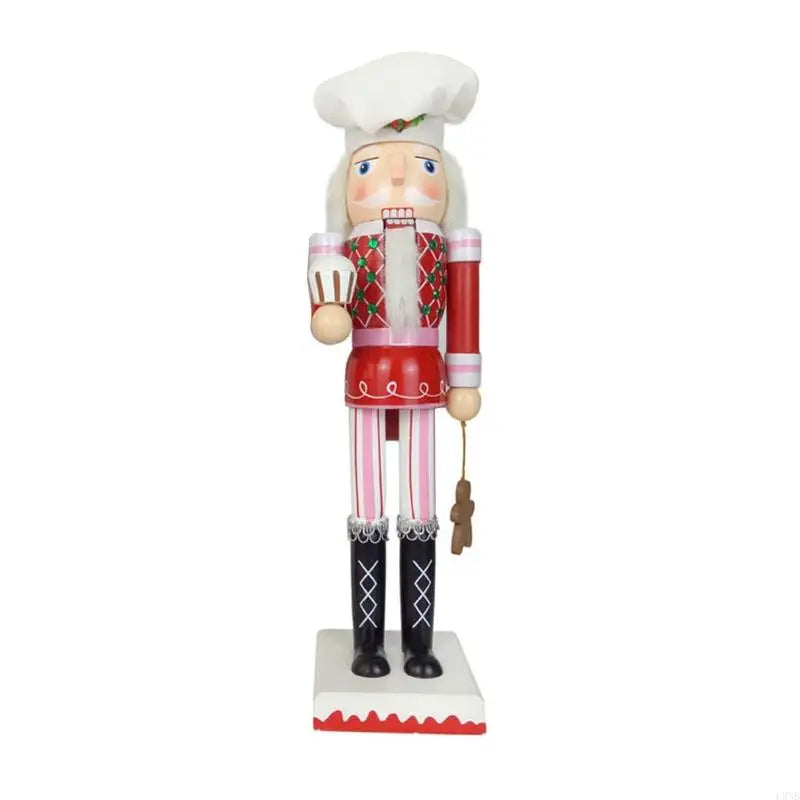 Quebra-nozes Brinquedo De Noz Estatueta De Soldado De Nogueira Chef Noz Centro 38cm