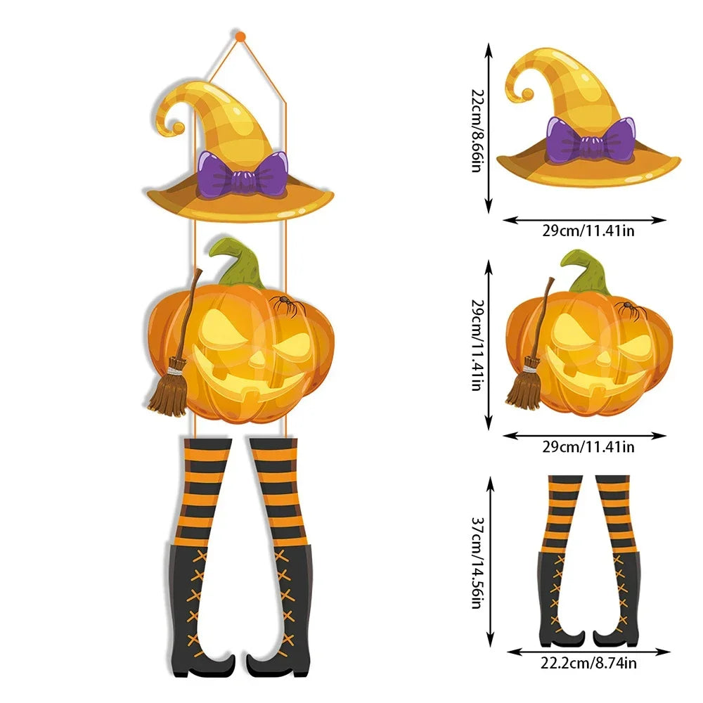 Decoração de Halloween - Conjunto de 1 peças de decoração Halloween castelo fantasma