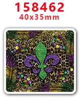 Plaquinha de Carnaval Decoração Plaquinhas De Carnaval Kit 10 Unidades P/enfeitar