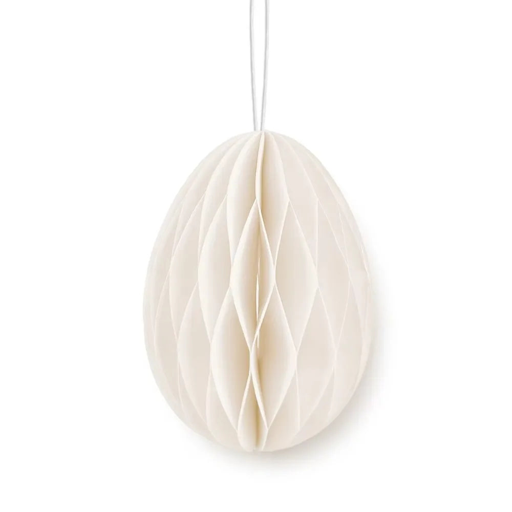 Ovo de Páscoa Decorativo 3D em Formato de Favo de Mel para Pendurar na Parede - Verde
