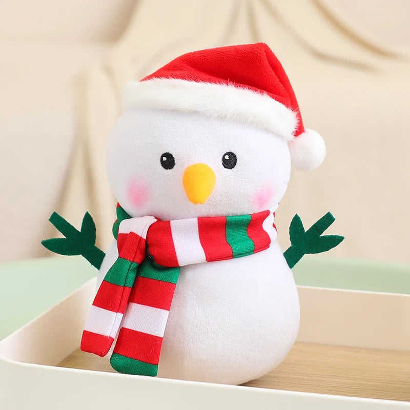 Urso de Pelúcia de Natal com Chapéu Presente de Natal para Pelúcia, Urso de Pelúcia