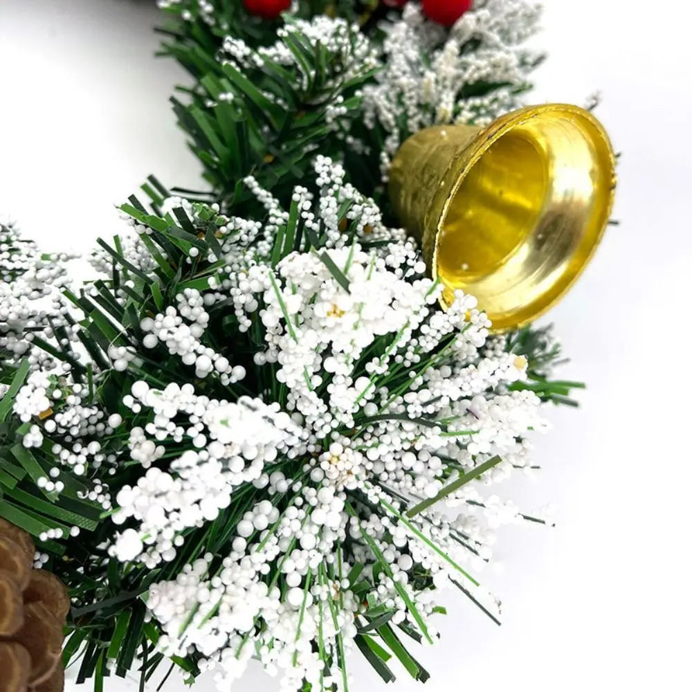 Guirlandas Verdes para Porta de Entrada Guirlanda de Natal 20cm Até 30cm