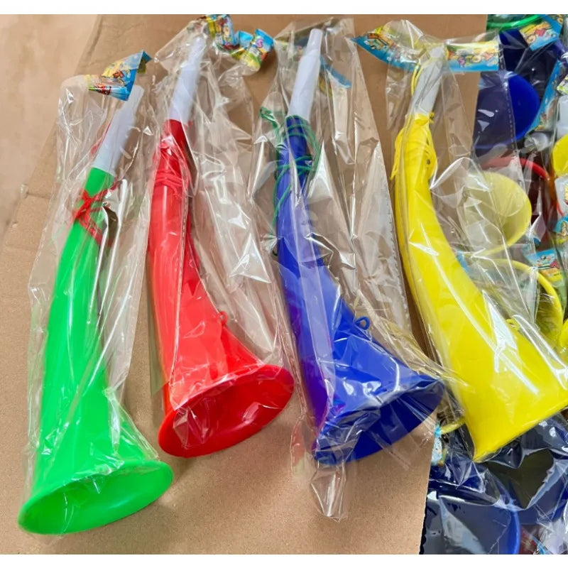 Vuvuzela Copa do Mundo buzinas de plástico para estádio, buzinas vikings, buzinas torcida
