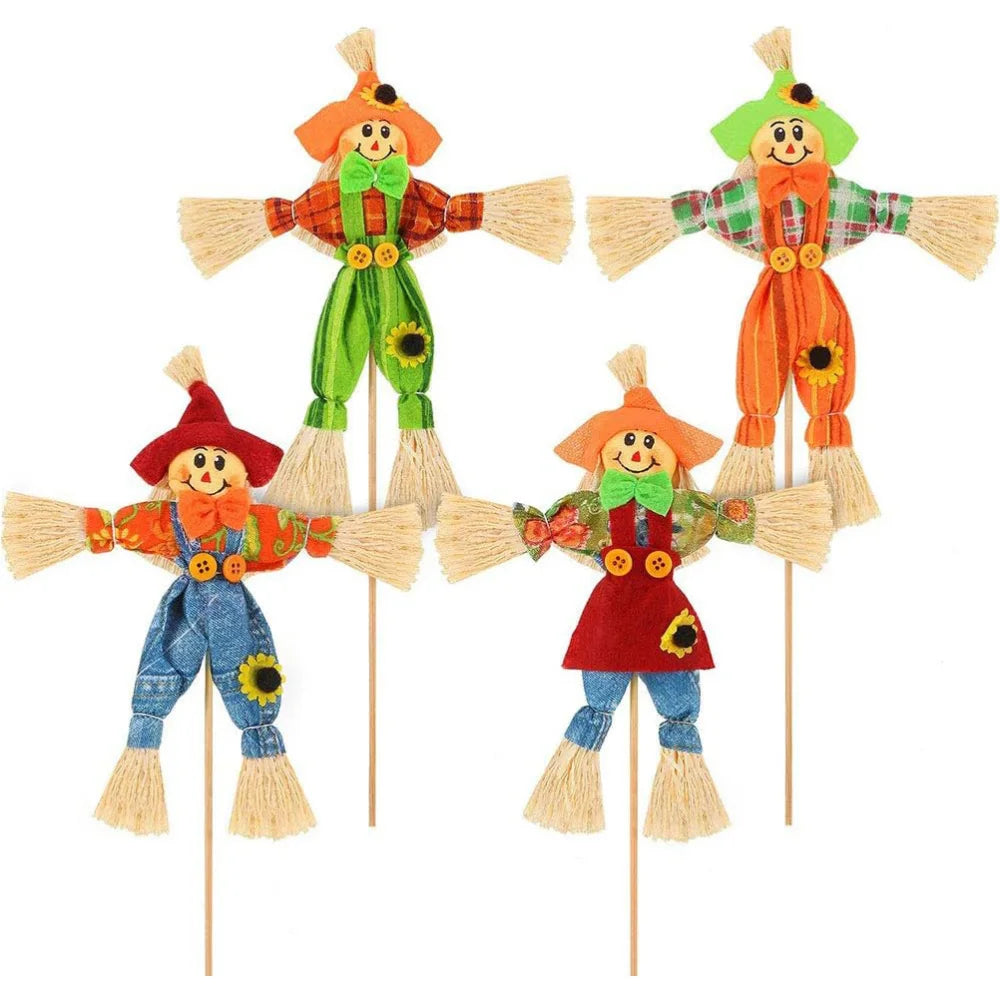 4 Peças espantalhos para decoração de Festa, decoração para casa, decoração adorável
