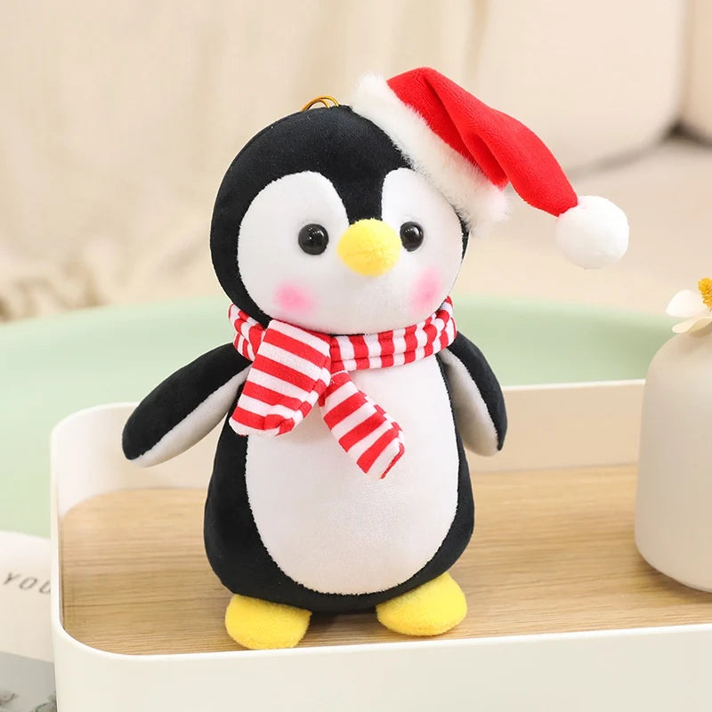 Urso de Pelúcia de Natal com Chapéu Presente de Natal para Pelúcia, Urso de Pelúcia