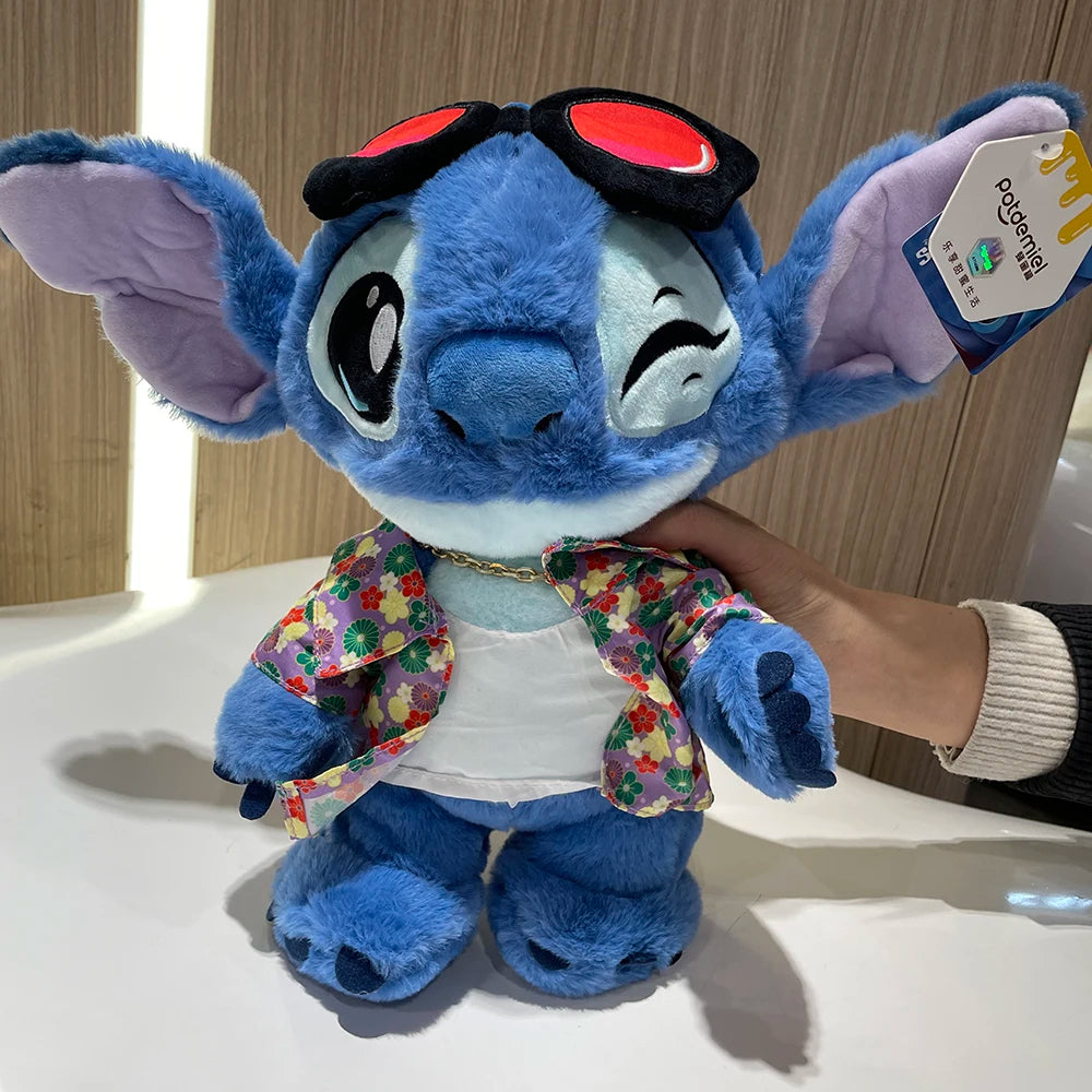 Genuíno Disney Kawaii Stitch Estilo Legal Lilo Stitch 30cm Bonecas de Pelúcia