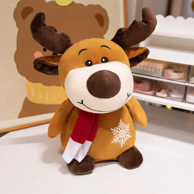 Urso de Pelúcia de Natal com Chapéu Presente de Natal para Pelúcia, Urso de Pelúcia
