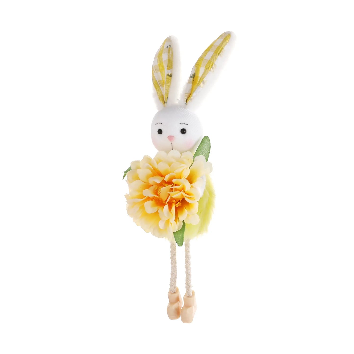 Coelho Páscoa Flores Decoração de Páscoa com da Páscoa para Pendurar, Enfeite Flores