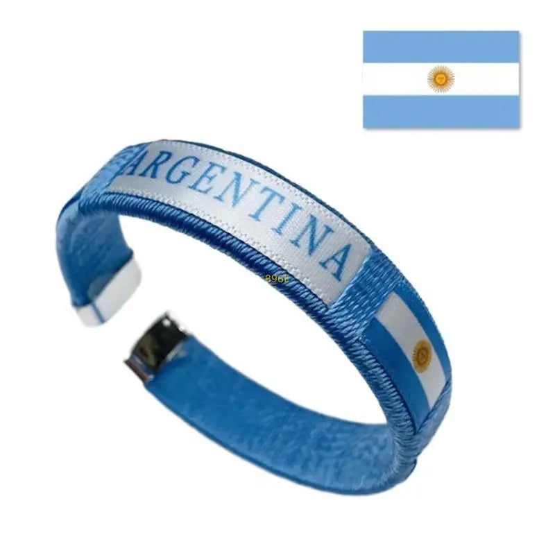 Pulseira Copa do Mundo bandeira verde do Brasil Acessório Perfeito para Torcer no Futebol