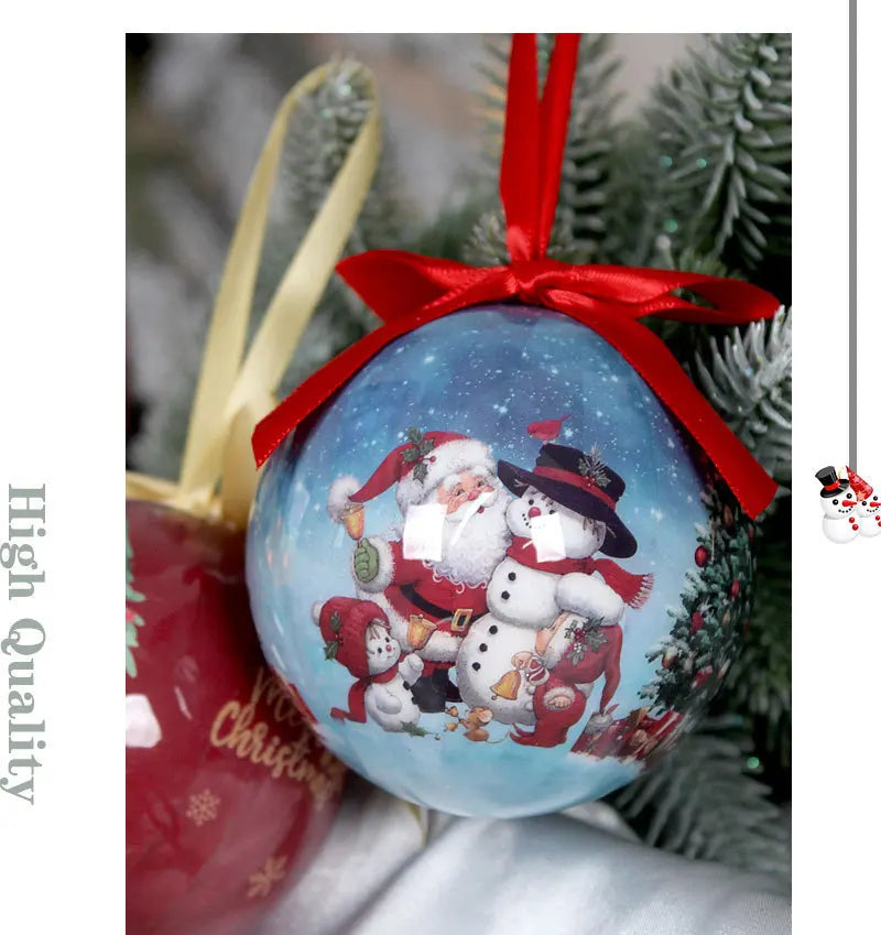 Bola de Natal para lembrancinhas de festa 1 peças de enfeites bola Natal lembrancinhas