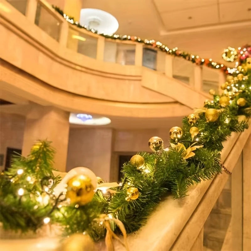 Guirlanda de Natal Decorativa, Guirlanda de Natal com Bengala, Enfeite para Árvore Natal