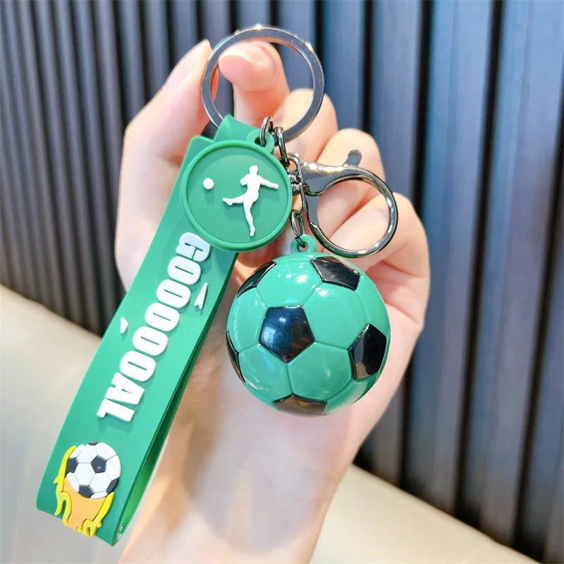 Chaveiro de futebol Copa do Mundo Chaveiro de Futebol Mini Bolas de Futebol - Chaveiro