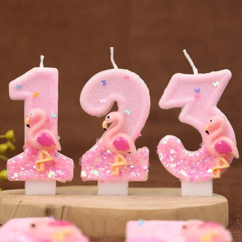 Velas de aniversário, velas numéricas para bolos de aniversário com borboleta e velas