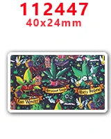 Plaquinha de Carnaval Decoração Plaquinhas De Carnaval Kit 10 Unidades P/enfeitar