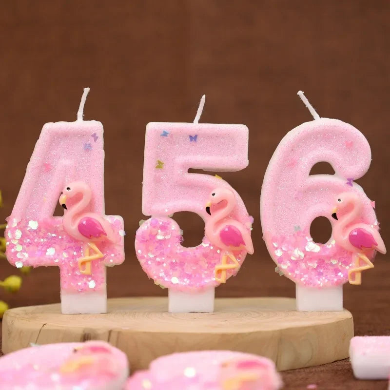 Velas de aniversário, velas numéricas para bolos de aniversário com borboleta e velas