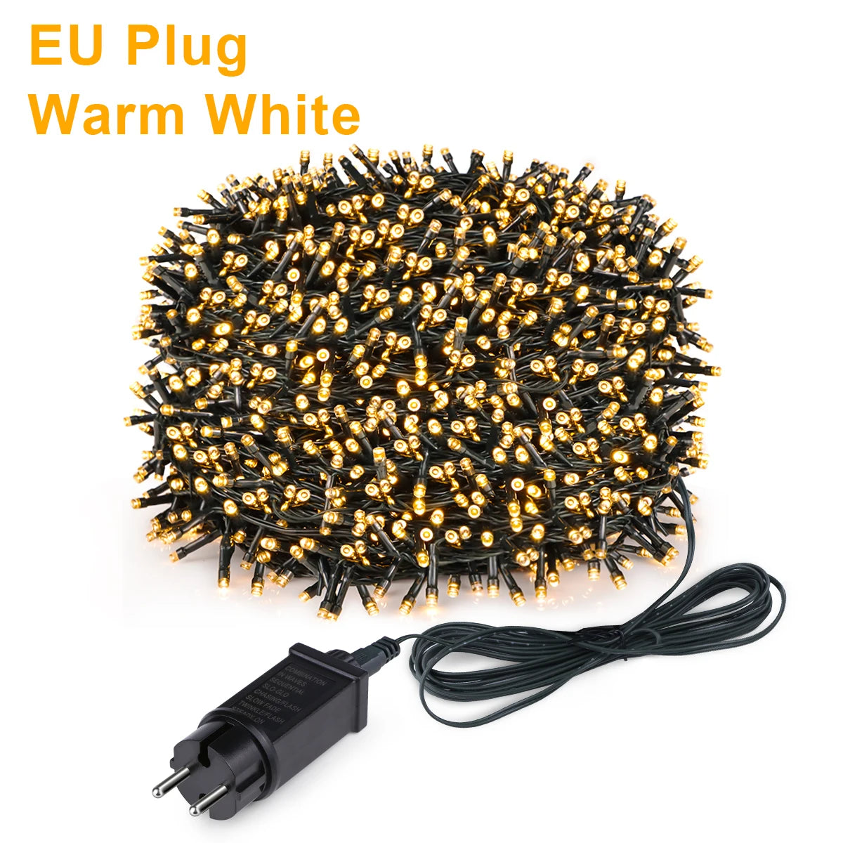 Luz de led para arvore de natal Pisca Pisca Natal 100 Led Colorido Natal Enfeite Arvore