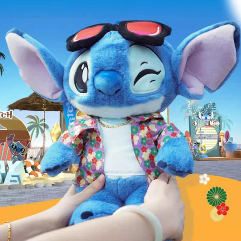 Genuíno Disney Kawaii Stitch Estilo Legal Lilo Stitch 30cm Bonecas de Pelúcia