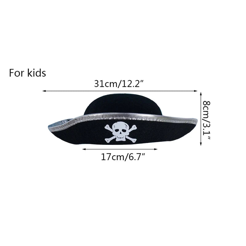 Kit Festa Temática de Piratas Incluir Faixa de Feliz Aniversário Toalha de Mesa