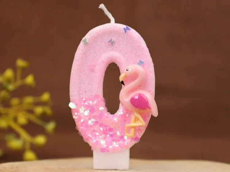 Velas de aniversário, velas numéricas para bolos de aniversário com borboleta e velas