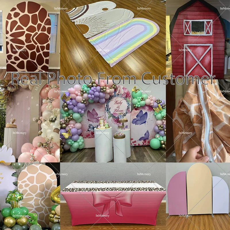 Pano Elástico Painel Redondo 1,5 Trio Capas De Cilindros Em Tecido Festa Poke Cassino