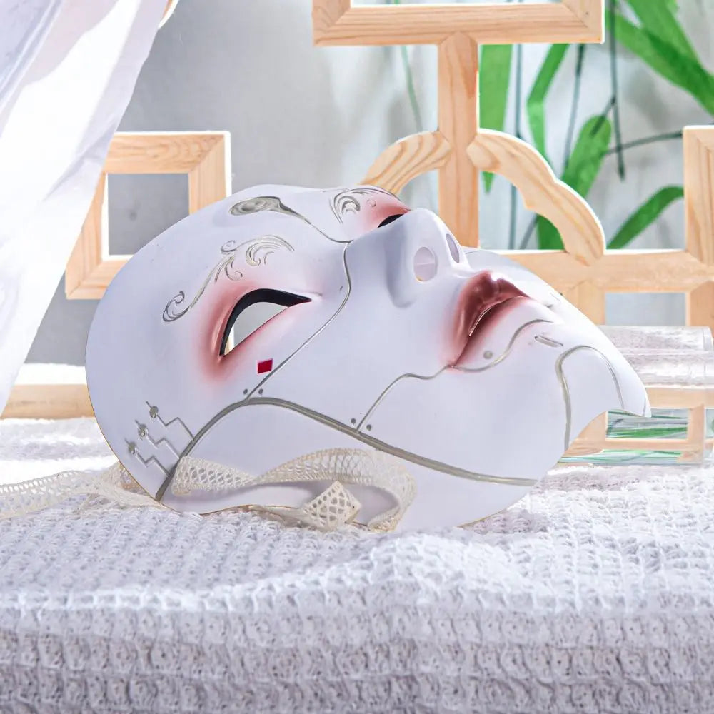 Máscara Facial Estilo com Temática de Cartas de Baralho, Máscara de Cosplay Estilo Mecânico/Veneza Antigo