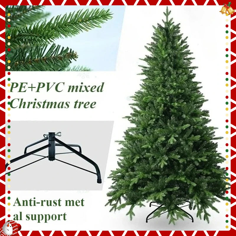 Árvore Natal Verde Maresias Luxo 1,80m c/ 628 Galhos Diâmetro 70cm