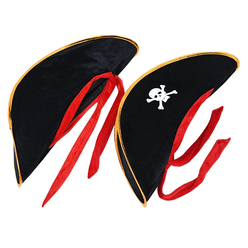 Kit Festa Temática de Piratas Incluir Faixa de Feliz Aniversário Toalha de Mesa