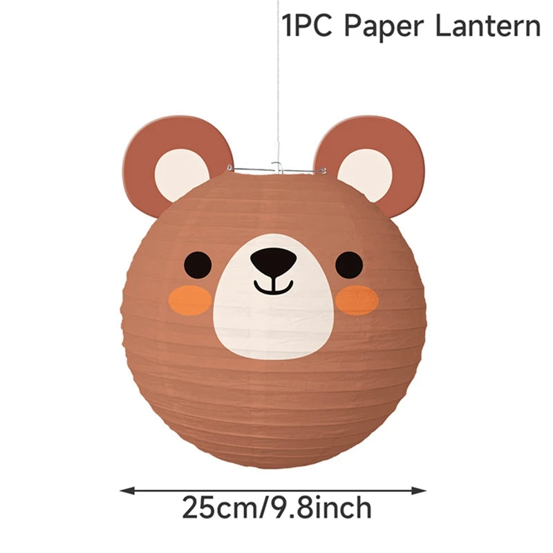 Lanternas de papel comuns em verdadeiras obras de arte nosso conjunto Páscoa