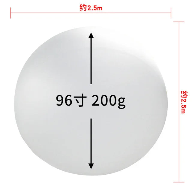 Balão meteorológico profissional Balões gigantes de 120 polegadas Balões decoração