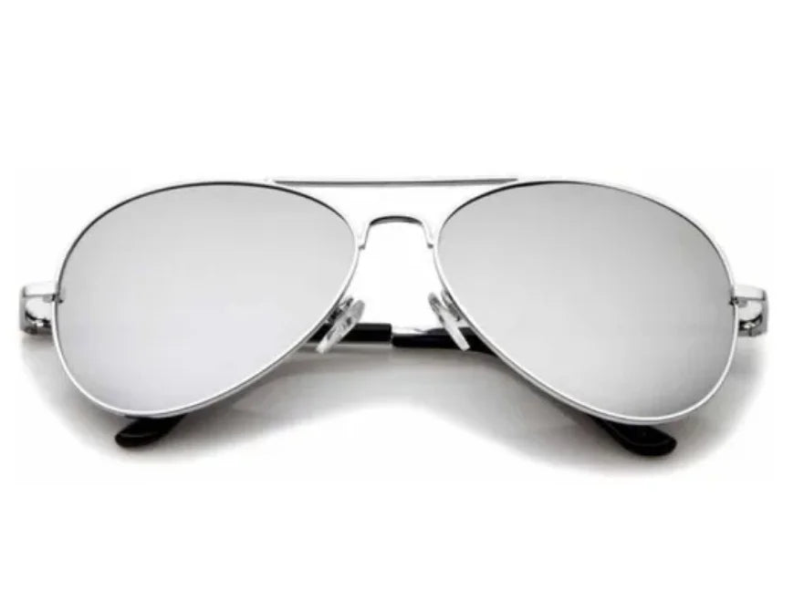 Genérico - Acessório de Fantasia de Aviador Piloto C/Quepe Azul E Óculos Espelhado