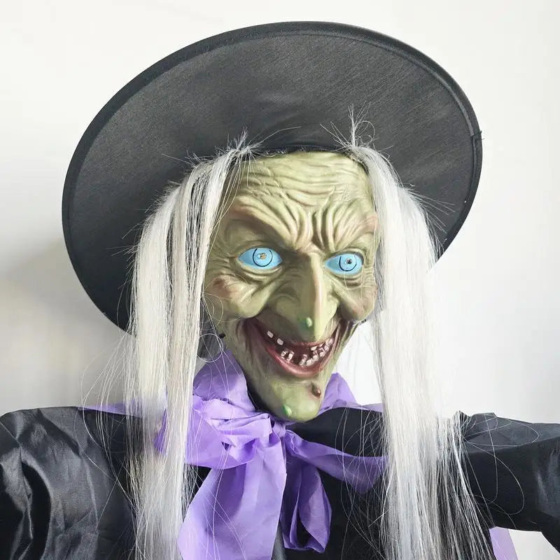 Bruxinha Flutuante Halloween Decorações/Eventos Bruxa de Halloween Flutuante Animada
