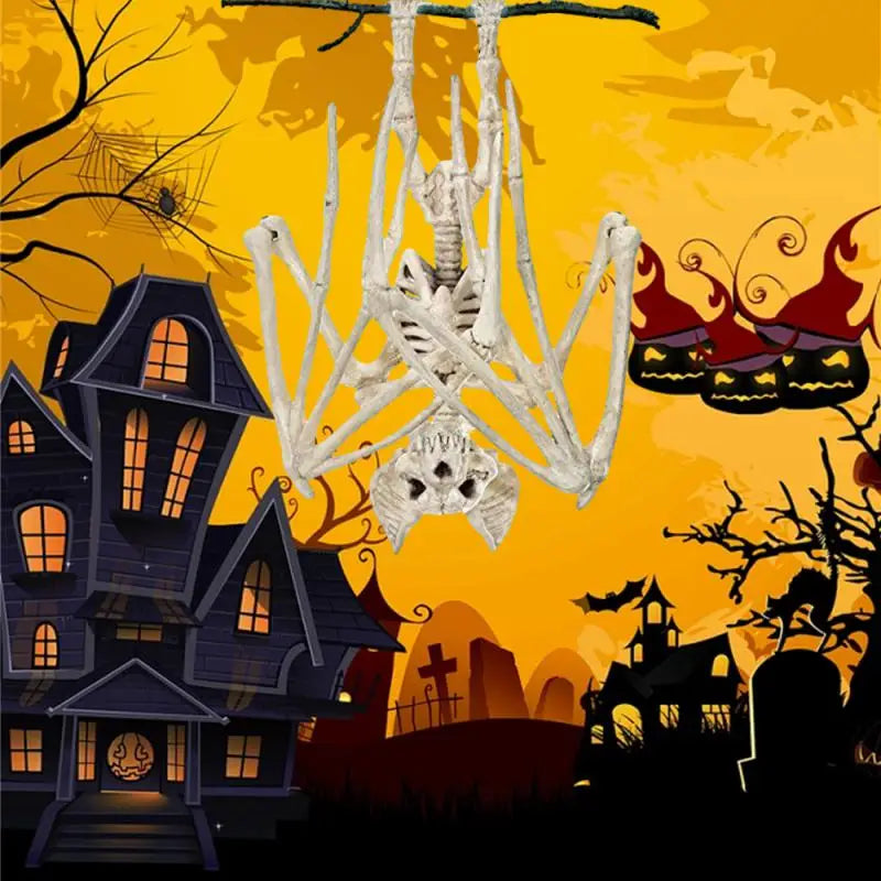 Morcego Esqueleto de Animal de Halloween Modelo de Simulação de Esqueleto de Osso