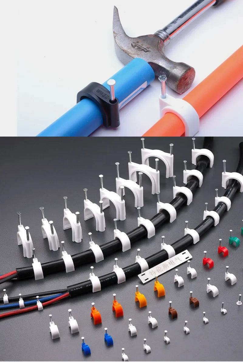 Grampo Para Fios, 6,0 Mm2, e Grampo para fios, 6,0 mm², redondo