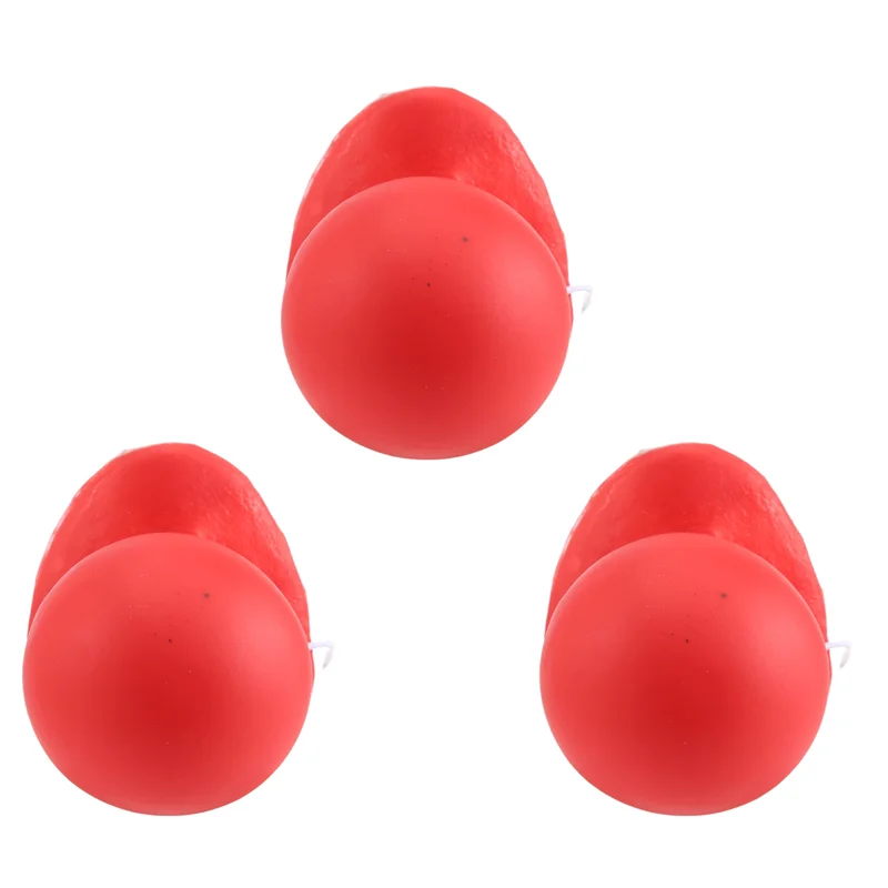 Nariz de palhaço vermelho palhaço para cosplay | Adereços desempenho nariz vermelho