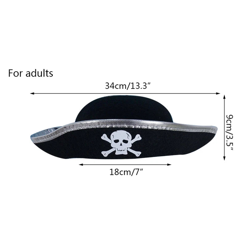 Kit Festa Temática de Piratas Incluir Faixa de Feliz Aniversário Toalha de Mesa