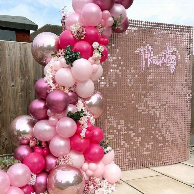 Balões rosa choque para festas e decorações 50 Peças