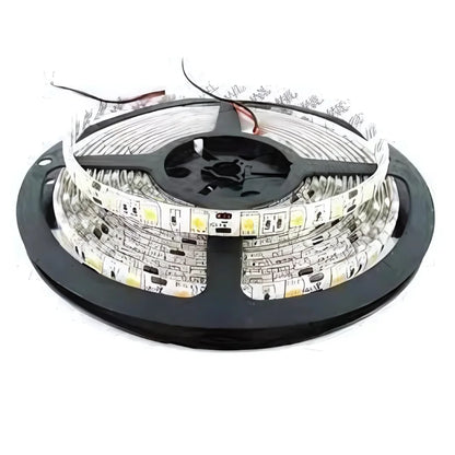 Fita LED Colorida Rolo com 5 Metros com 60 Leds por Metro Fita LED RGB 3528 Autoadesiva